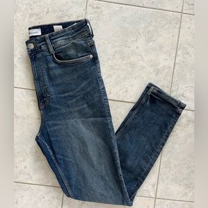 Zara Sculpted High-Rise Skinny Jeans